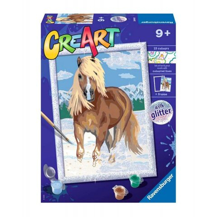 Ravensburger - Книжка-раскраска CreArt Королевская лошадь 289400