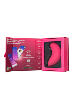 Вакуумный стимулятор Magnetic Deep Pulse розовый