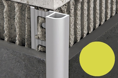 Алюминиевый внешний профиль для углов золото RD