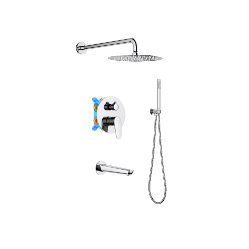 Душевая система Aquatek БЕТТА Set 4 в 1 AQ1173CR хром