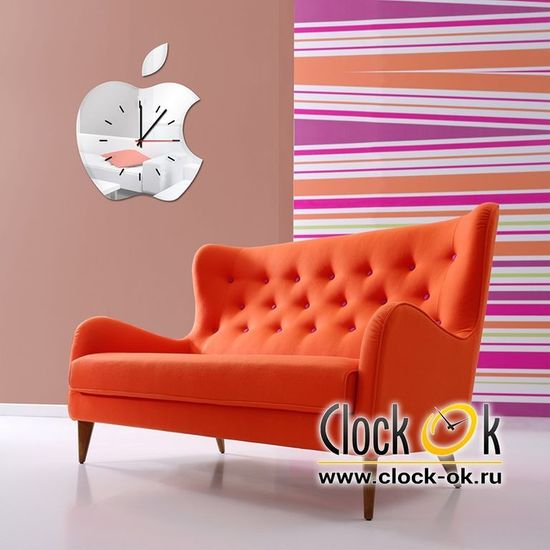 Настенные часы Яблоко