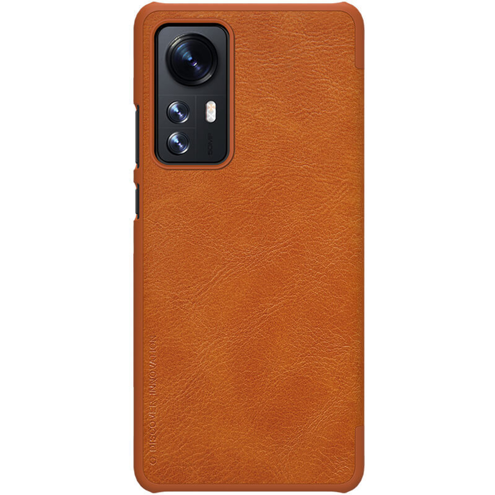 Кожаный чехол-книжка Nillkin Leather Qin для Xiaomi Mi 12/12X