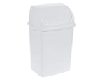 Ведро для мусора 18л "Камелия" белое
