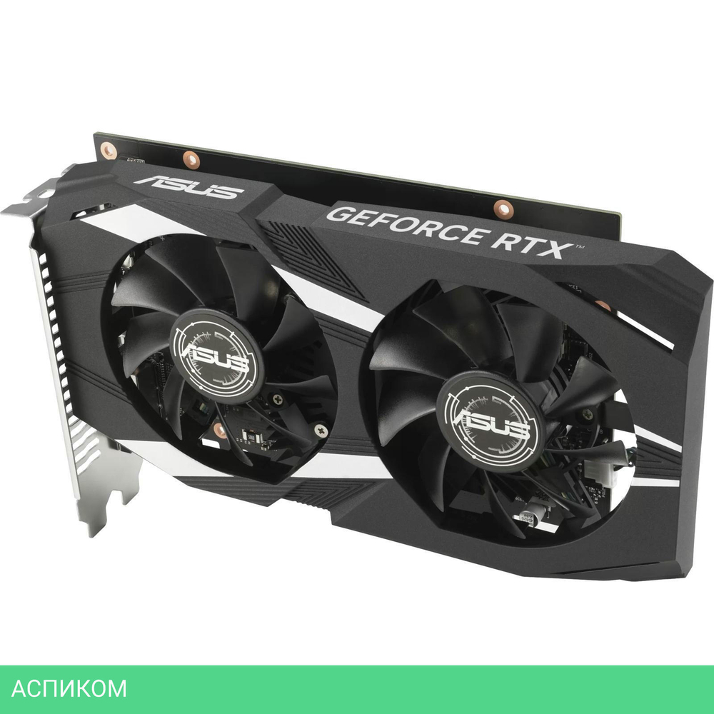 Видеокарта ASUS Dual GeForce RTX 3050 OC 6GB GDDR6 DUAL-RTX3050-O6G (90YV0K60-M0NA00)