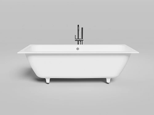 Ванна Salini Orlanda AXIS S-Stone 180x80 103222M белая матовая