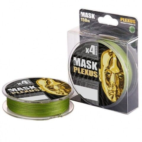 Шнур плетеный Akkoi Mask Plexus 0,14мм 150м Green MPG/150-0,14