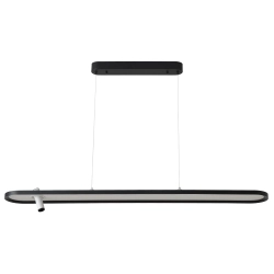 Светильник подвесной Crystal Lux CONTOUR SP45W LED BLACK