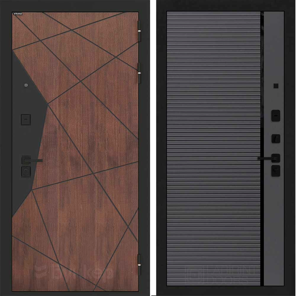 Входная дверь Бункер BN-14 - 22 Графит софт