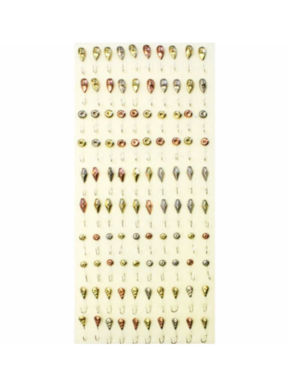 Мормышка металлическая паяная №35, крючок №06