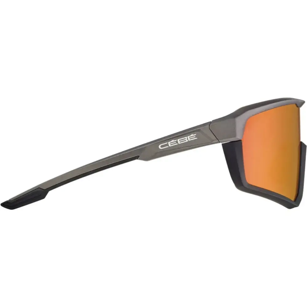 Солнцезащитные очки CEBE ASPHALT Matt Gunmetal Black Zone Grey Cat.3 Red