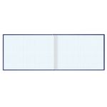 Книга учета 160 л., клетка, твердая, бумвинил, блок офсет, альбомная, А4 (210х295 мм), BRAUBERG, 130228, КОД_1С