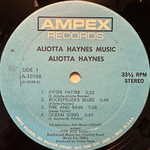 Aliotta Haynes - Aliotta Haynes Music (США 1970г.)
