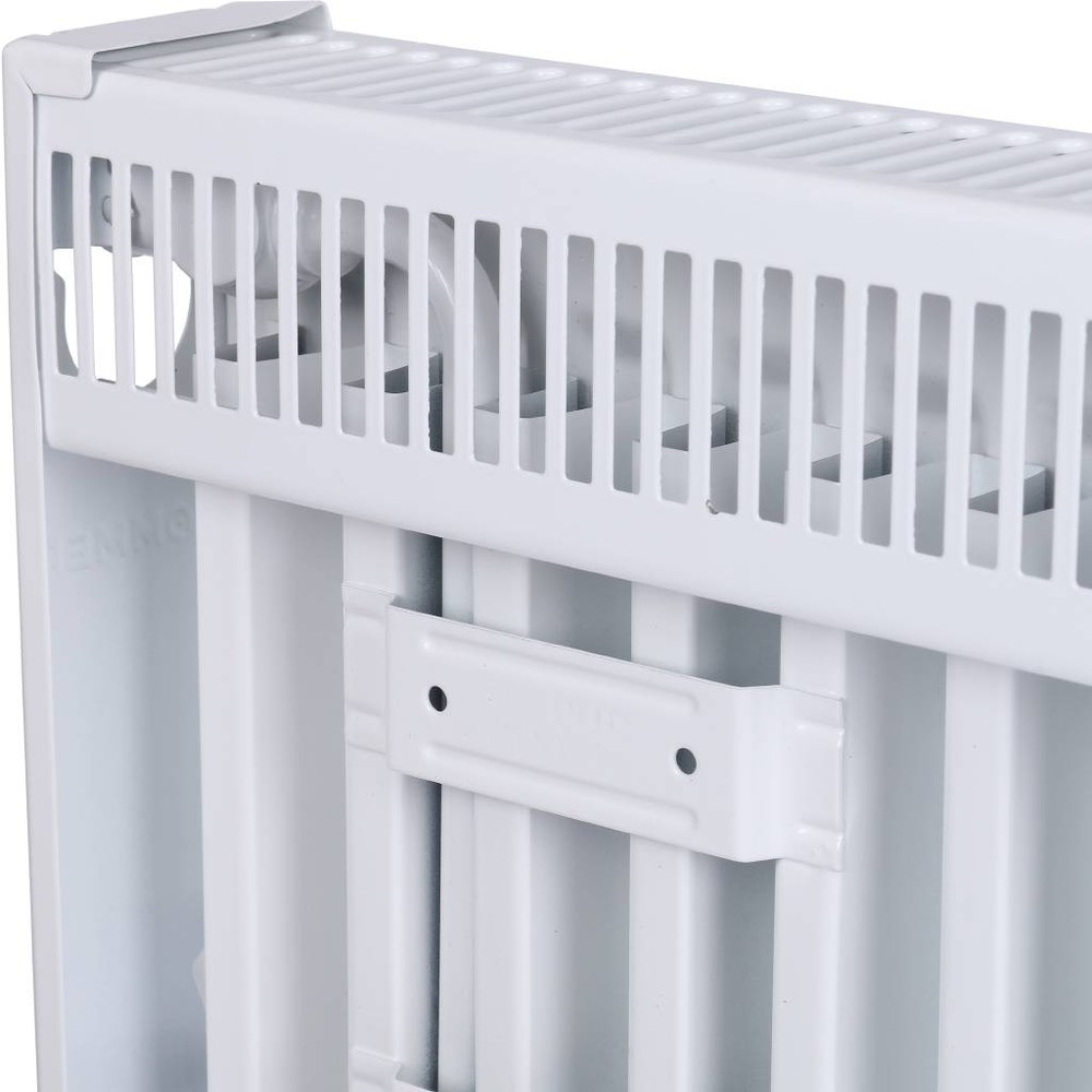 Радиатор панельный профильный ROMMER Ventil тип 11 - 300x1400 мм (подключение нижнее, цвет белый)