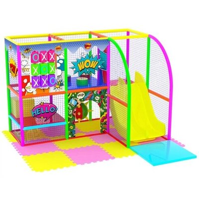 Детский игровой лабиринт «Кнопка МАКС» 12,3 м² (3,5*3,5*2,5м)