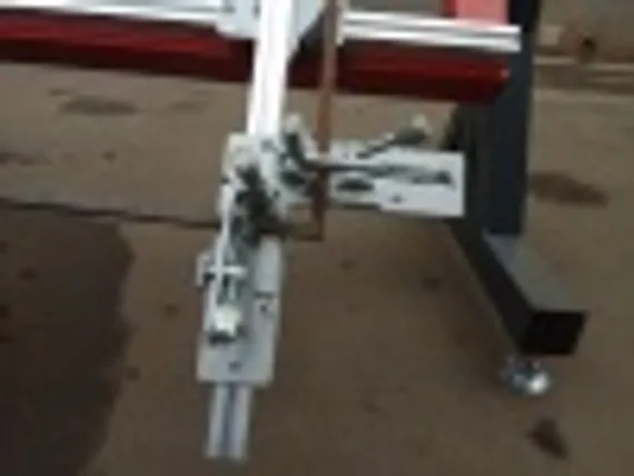 Поворотный кондуктор для сварки рам, СЛОТ-СТОЛ