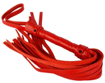 Красная мини-плеть - 40 см. (Цвет: красный)