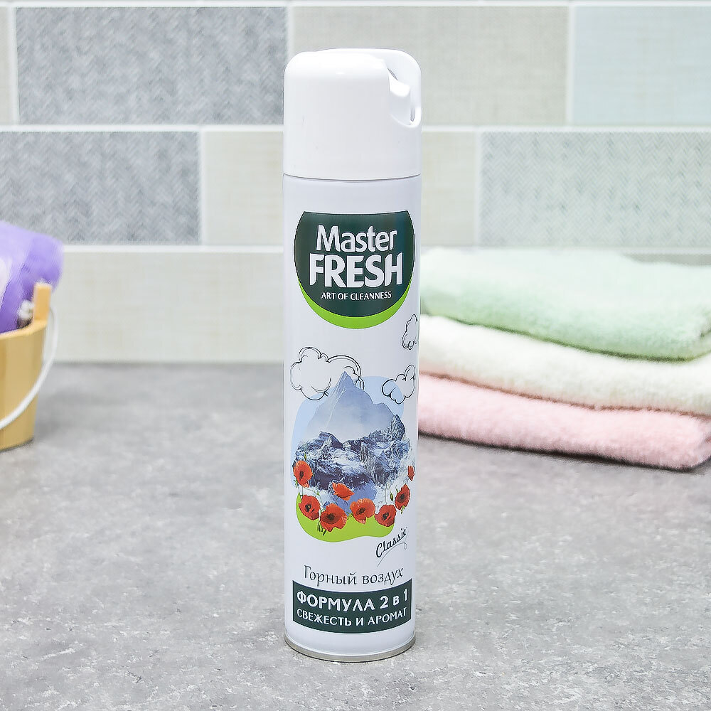 Освежитель воздуха "Горный воздух" 300мл, Master FRESH Classic