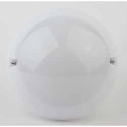 Светильник ЭРА НБП 06-60-102 с фото-шумовым датчиком Сириус IP54 E27 max 60Вт D220 круглый белый акустический