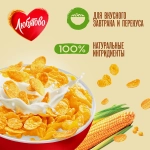 Хлопья Любятово кукурузные 600г