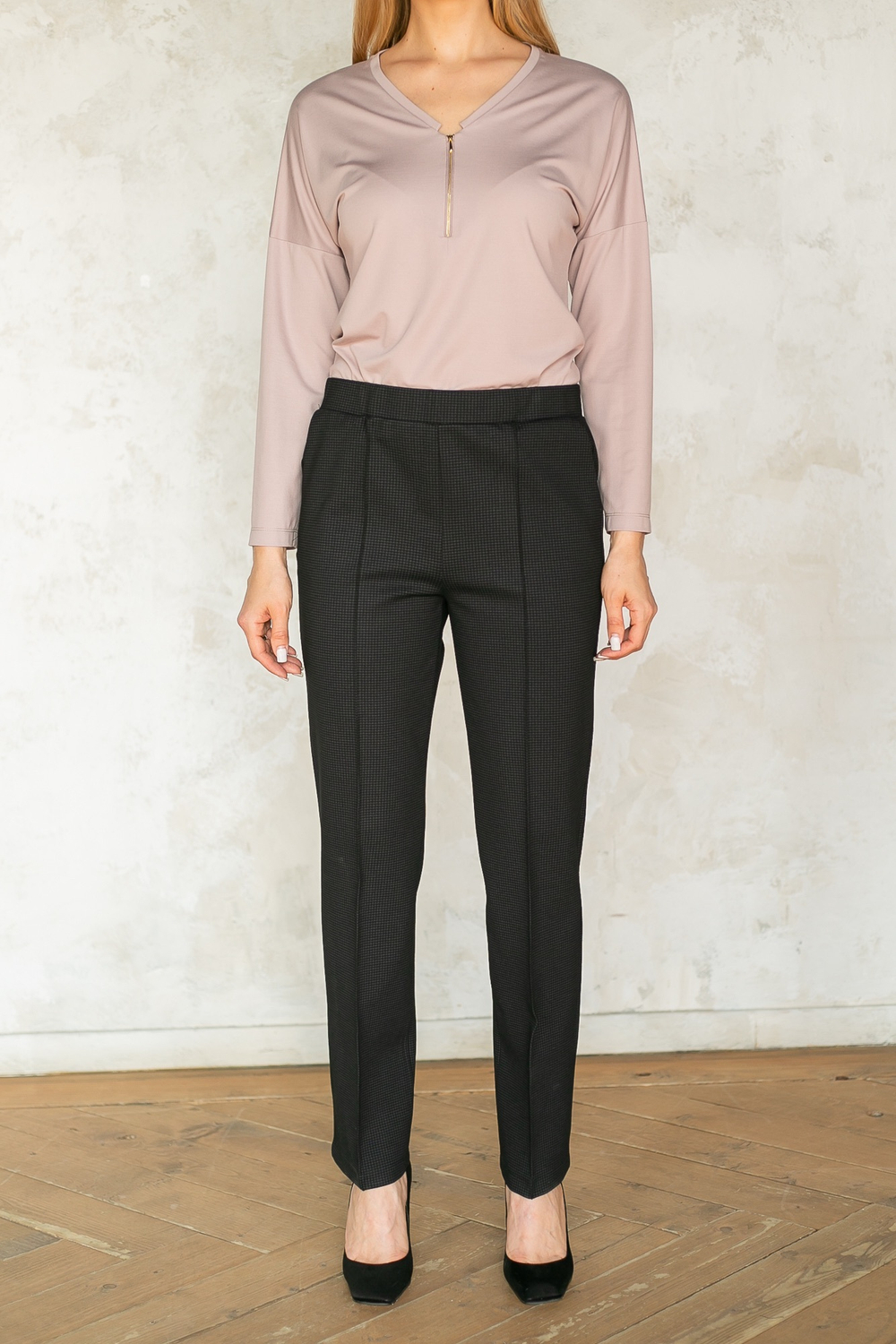 Брюки с застроченными стрелками Тамбовчанка