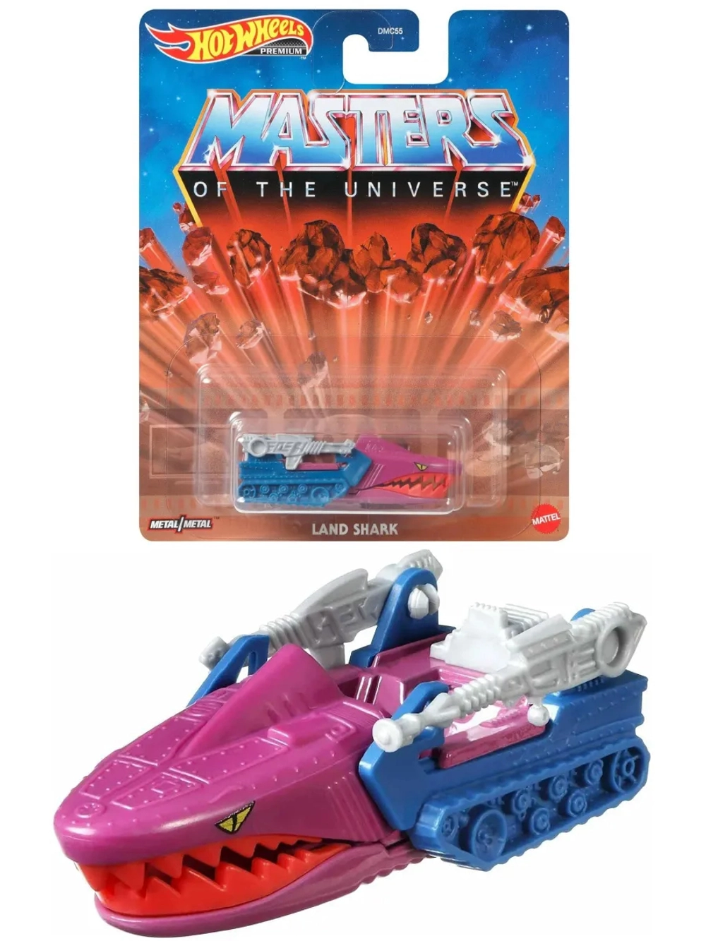 Машинка Хот Вилс Премиум Land Shark DMC55 GRL60
