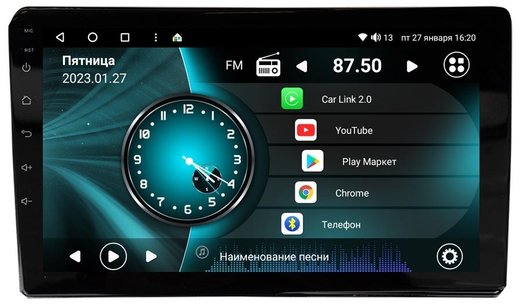 Магнитола для Toyota 200х100мм (рамка 9) - Vaycar VA77U-0007 на Android 13, 8-ядер, 2Гб-32Гб, 4G SIM-слот