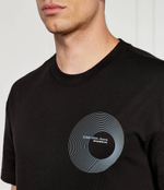 Футболка CIRCLE FREQUENCY CALVIN KLEIN JEANS - черный(J30J325200)