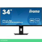 Монитор Iiyama ProLite XUB3493WQSU-B5