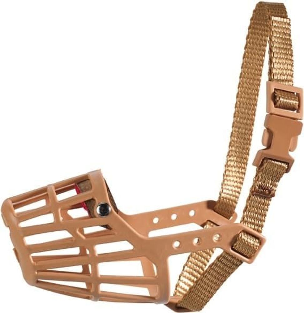 Hunter намордник для собак пластиковый размер 1 (4,5-6,5 см)/20 см, макс 42 см, такса, цвергшнауцер