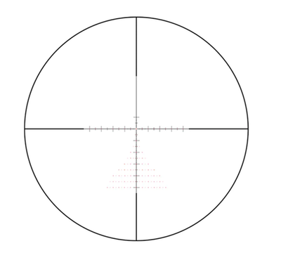 Оптический прицел ARTELV CRS 2.5-10x50 SFP, 30mm, с подсветкой