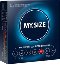 Презервативы MY.SIZE 60*193, 3 шт