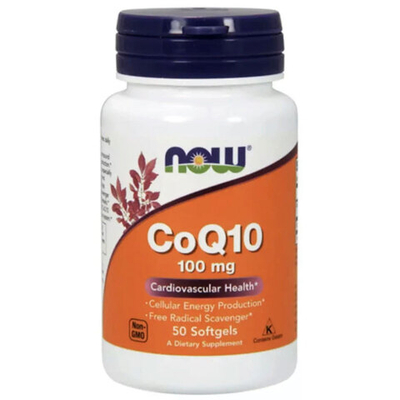 NOW CoQ-10 100 мг. (50 капс.) [M]