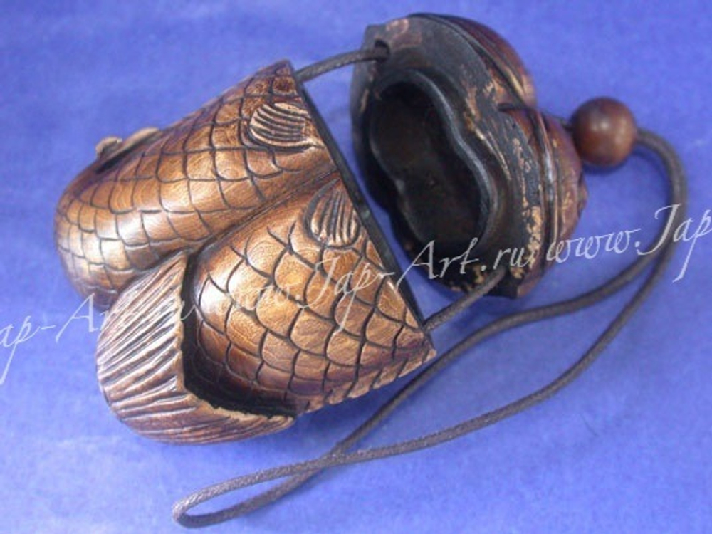 Инро Два карпа