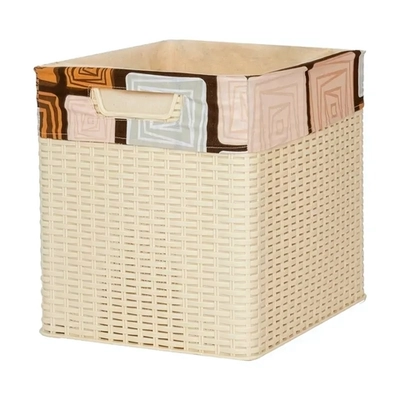 Корзина Уют К-001 бежевый 400х370мм