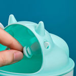 Ковш для купания и мытья головы, «Коровка», цвет зеленый