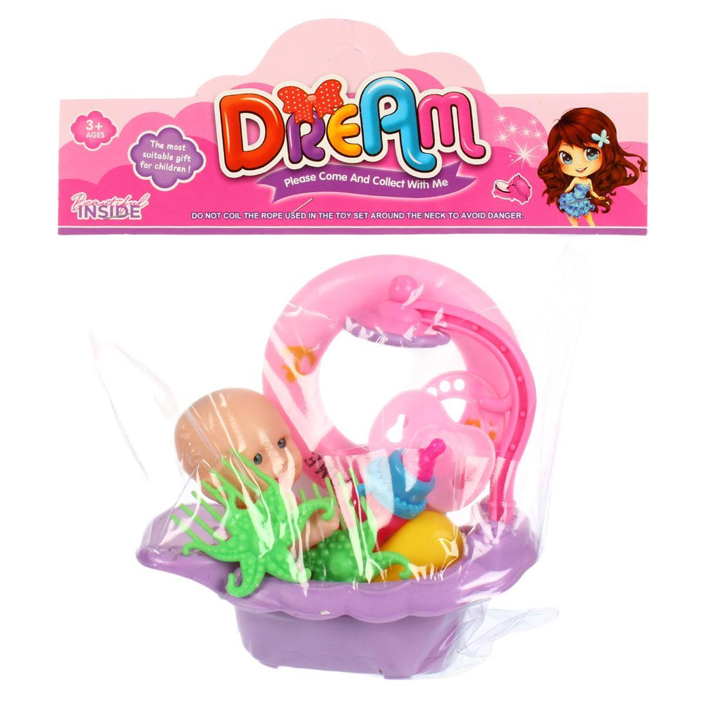 Пупс с аксесс., пакет 2022-F72