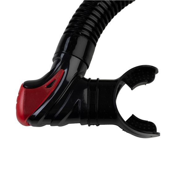 Трубка Scorpena J3 с двумя клапанами красная