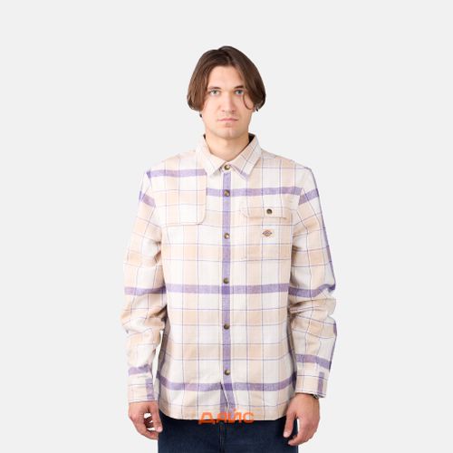 Рубашка мужская Dickies Nimmons Plaid Long Sleeve Shirt артикул:WLR19NCG - купить в магазине Дайс