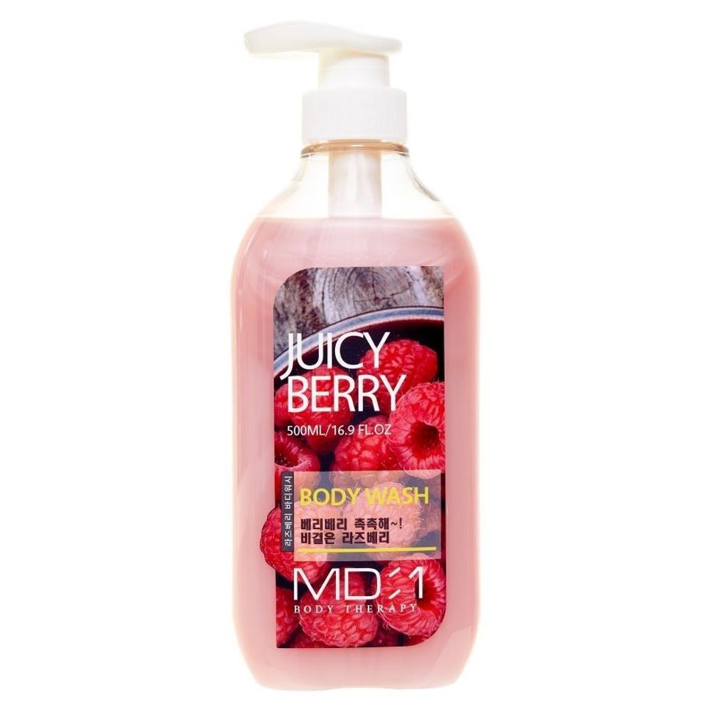 Гель для душа с экстрактом малины MD-1 Body Therapy Juicy Berry Body Wash 500 мл