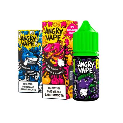 Жидкость Angry Vape Salt 2% 30 ml