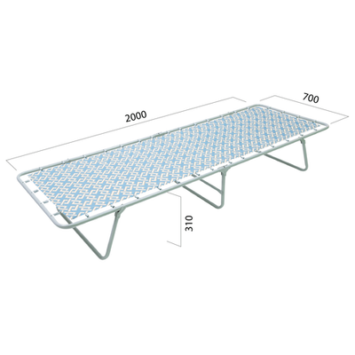 Кровать раскладная "Нега" (200х70см, тент, до 120кг)