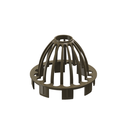 Сетка для защиты водостока Premium, каштан