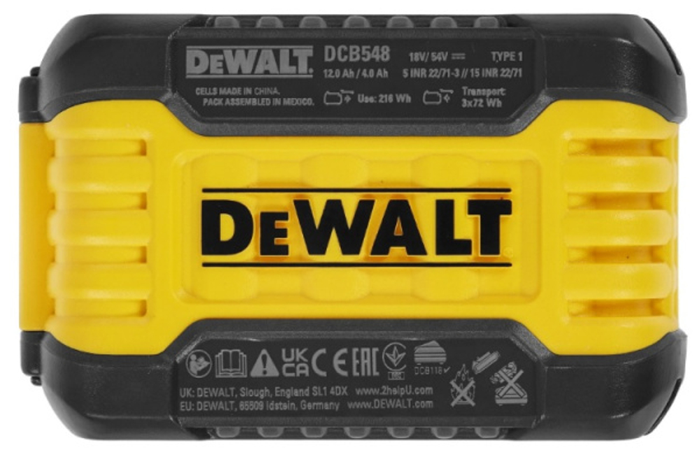 Аккумулятор DeWALT DCB548-XJ