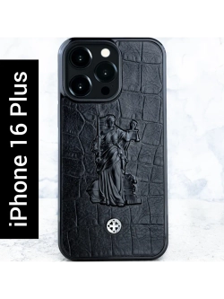 Чехол iPhone 15 - Euphoria Lawyer Themis CROC leather