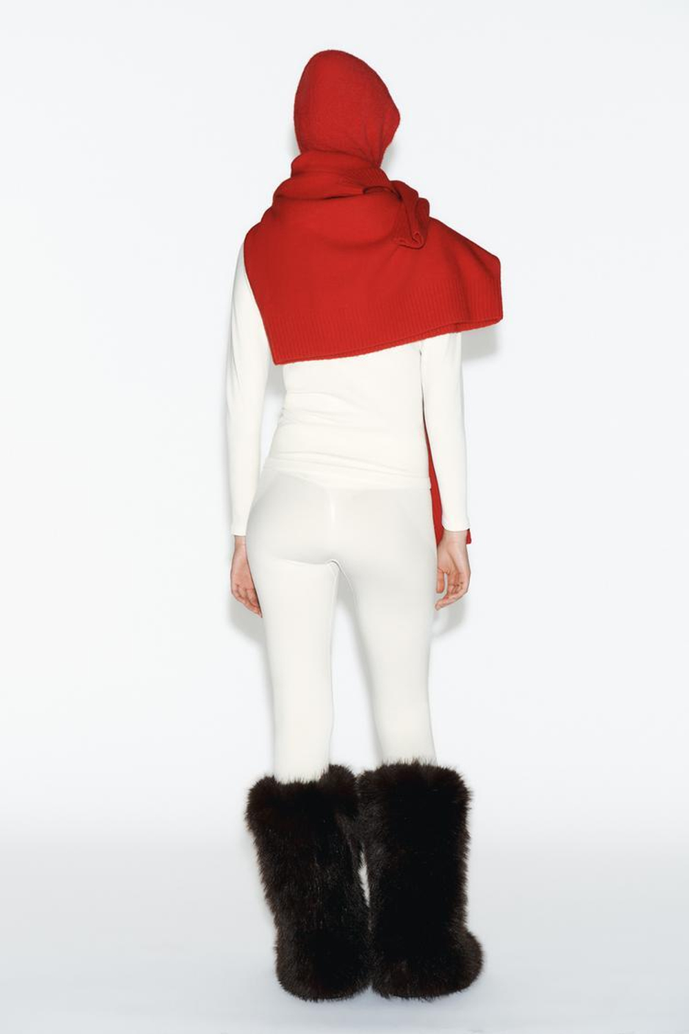 ZARA ТЕРМОФУТБОЛКА SKI COLLECTION, ЭКРЮ