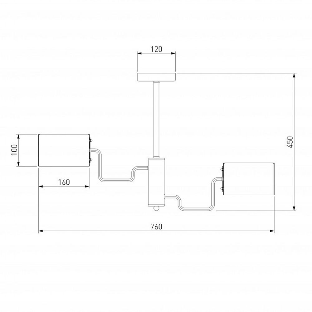 Люстра на штанге Bogate's Pallada 293/6