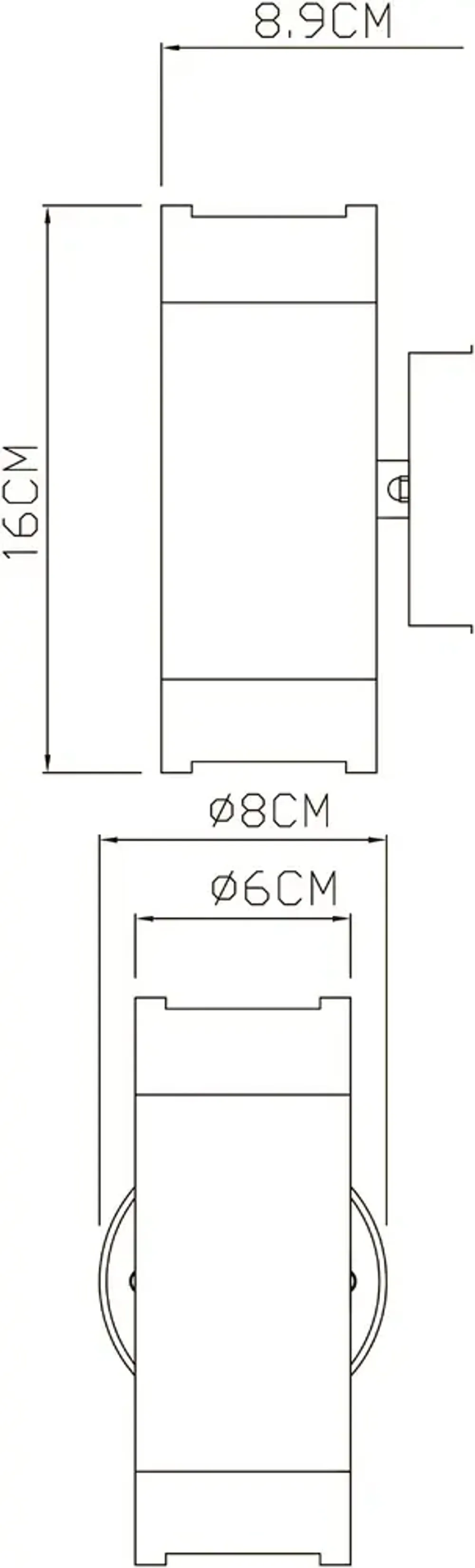 Фасадный светильник Arte Lamp