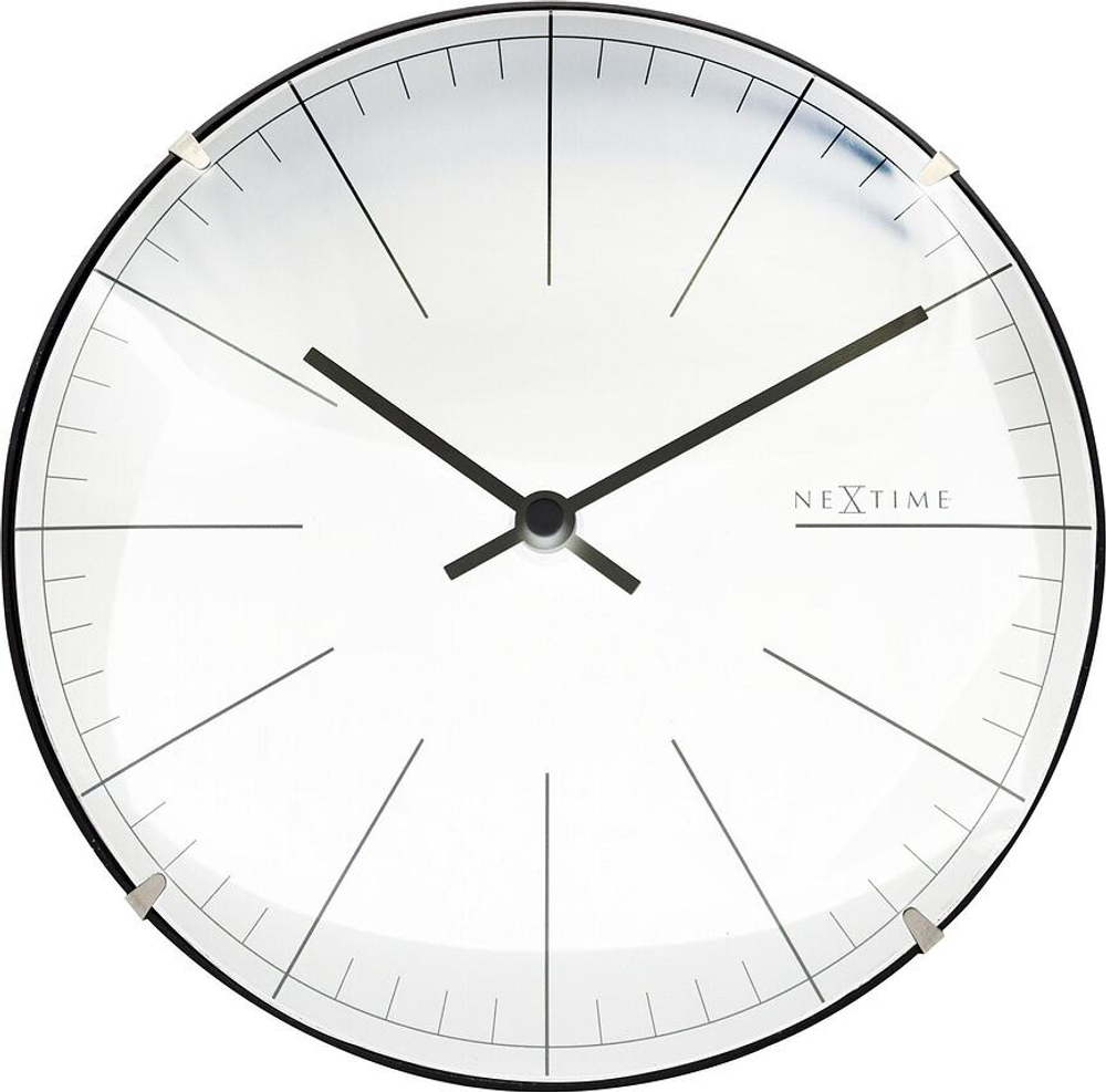 Настенные часы NeXtime Big Stripe, стекло, 20 см