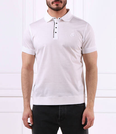 ПОЛО PRESSBUTTON Karl Lagerfeld - белый(745001 532200)