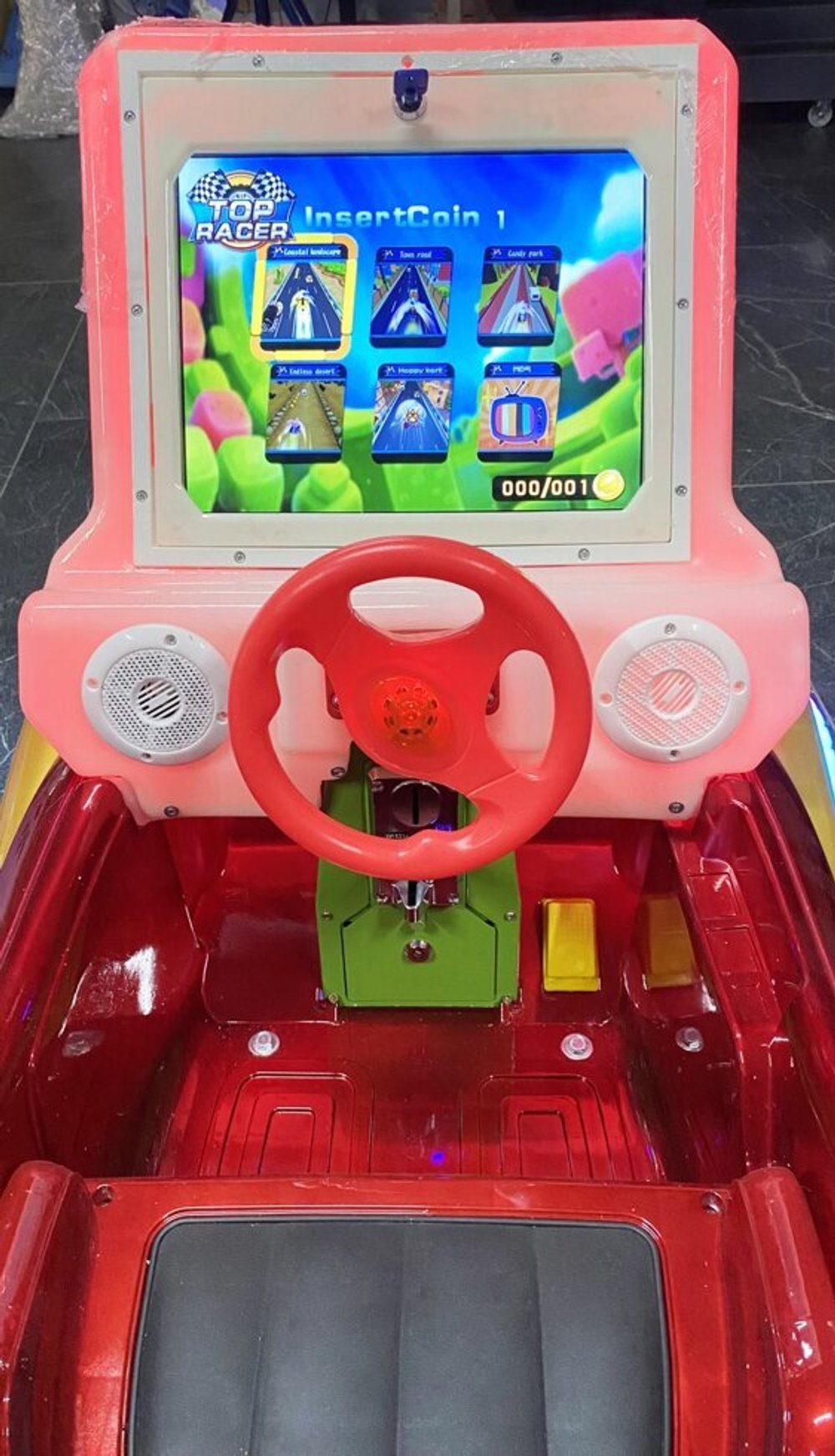 аттракцион качалка, детская качалка с видеоигрой, качалка с видео игрой для детской комнаты, дорогие качалки с игрой, автомат качалка, качалка с монетоприемником, аттракцион качалка с видео игрой